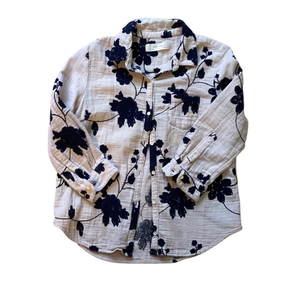 Anthropologie (Isabella Sinclair) Embroidered button down shirt, size small - Picture 10 of 10